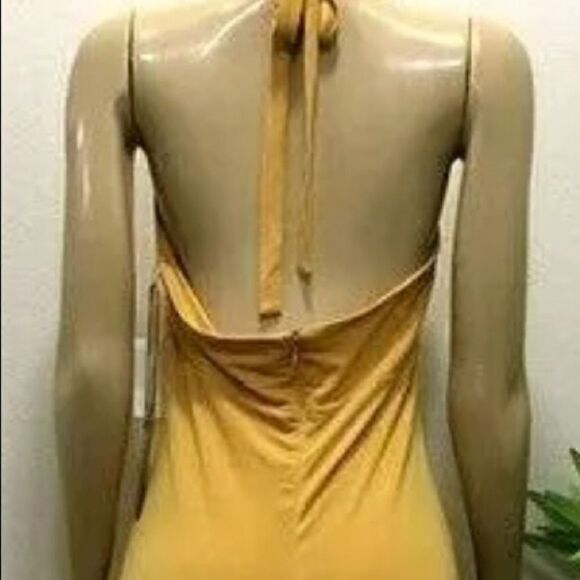 Essentials by A.B.S maxi dress shades of brown 16 - Picture 3 of 7